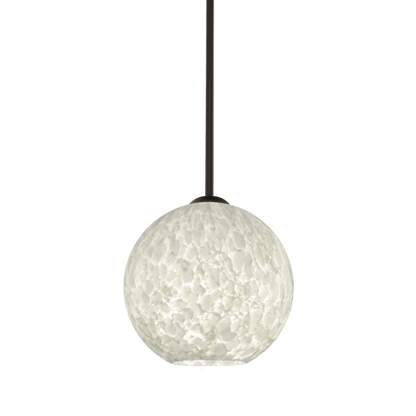Besa Lighting Coco 8 Pendant, Carrera, Bronze Finish, 1x60W Incandescent 1TT-COCO819-BR - main